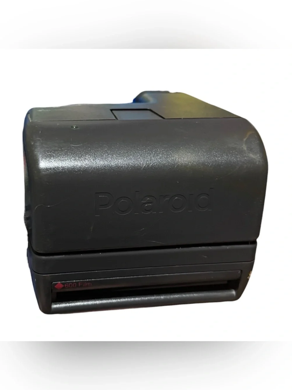 Vintage Polaroid One Step Close Up 600 Film Instant Camera With Strap - UNTESTED
